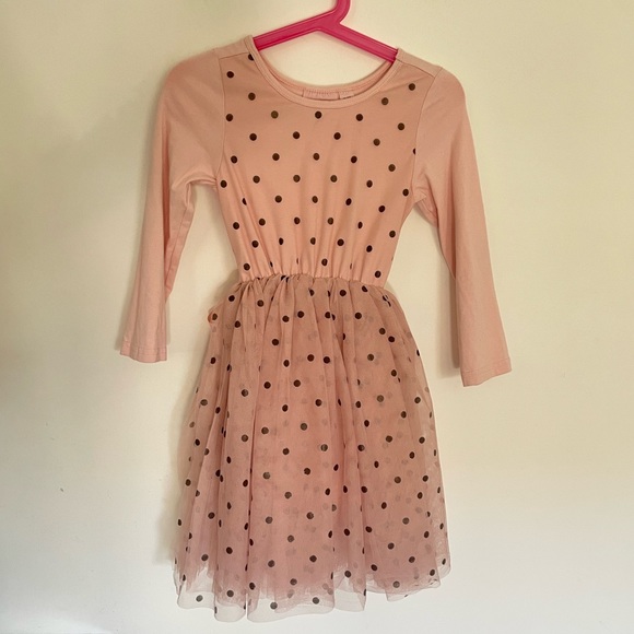 Other - Designer Kidz Polka Dots Long Sleeve Dress